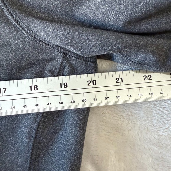 JOFIT Women Charcoal Gray Funnel Neck Zip Pocket Athletic Pullover Top Size L - Picture 6 of 7